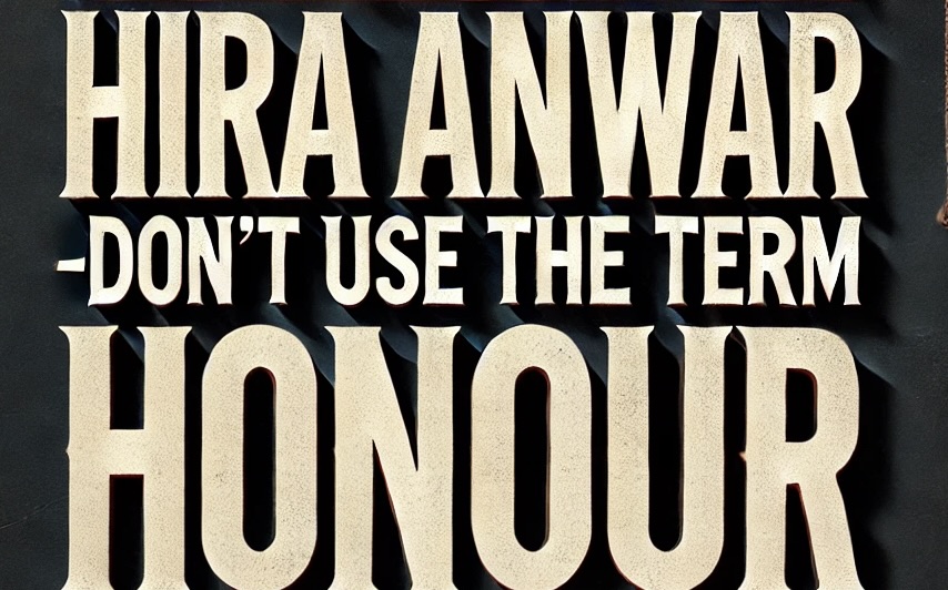 Hira Anwar’s Murder