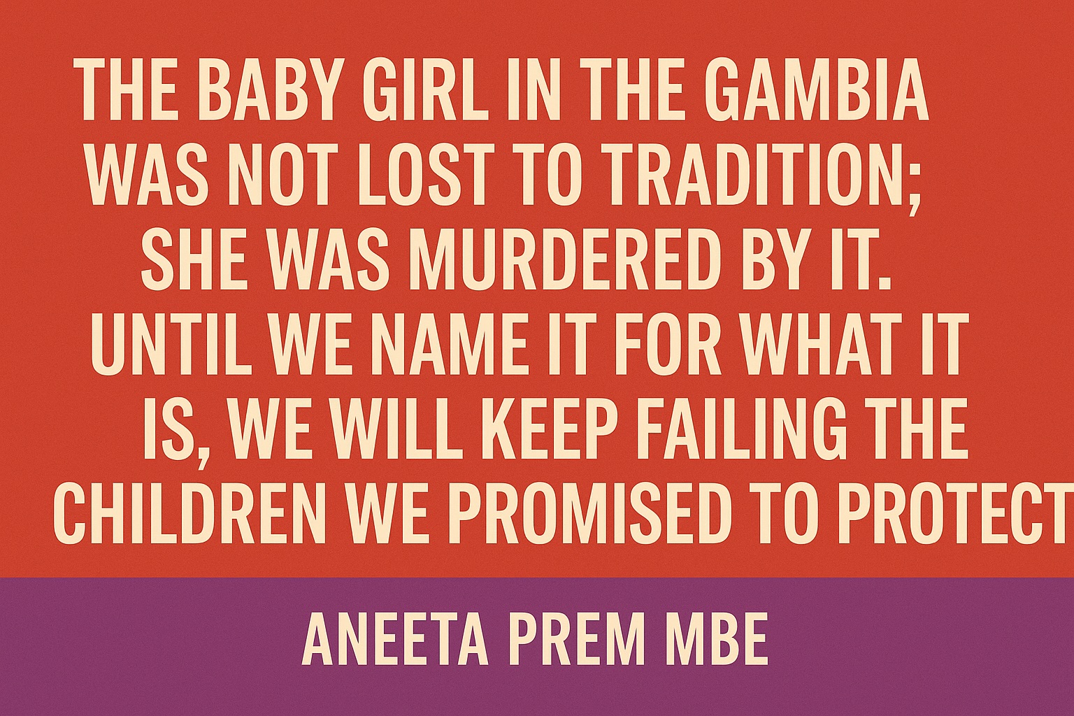FGM in The Gambia