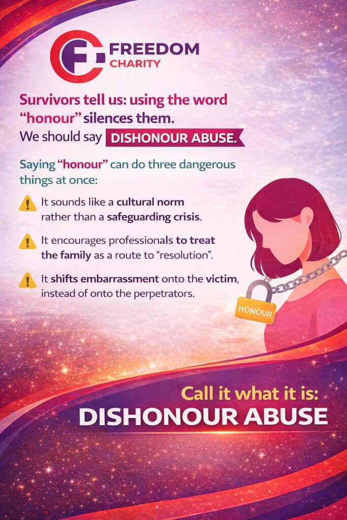 “DISHONOUR ABUSE”