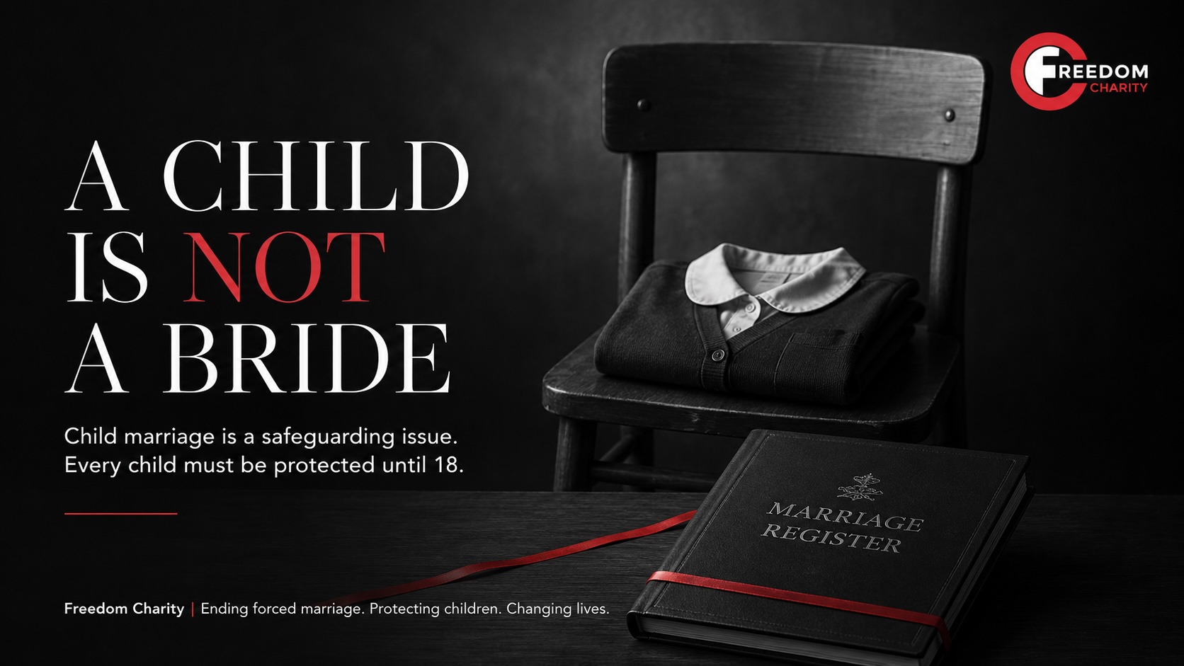 a child is not a bride children and forced marriage