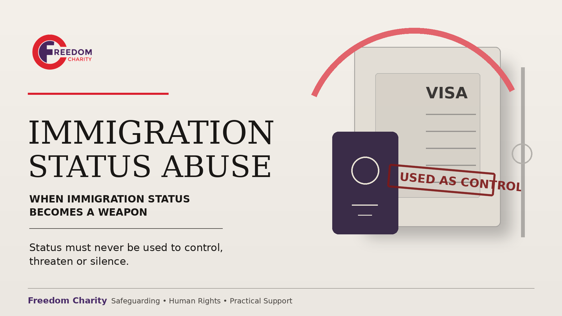 immigration status control