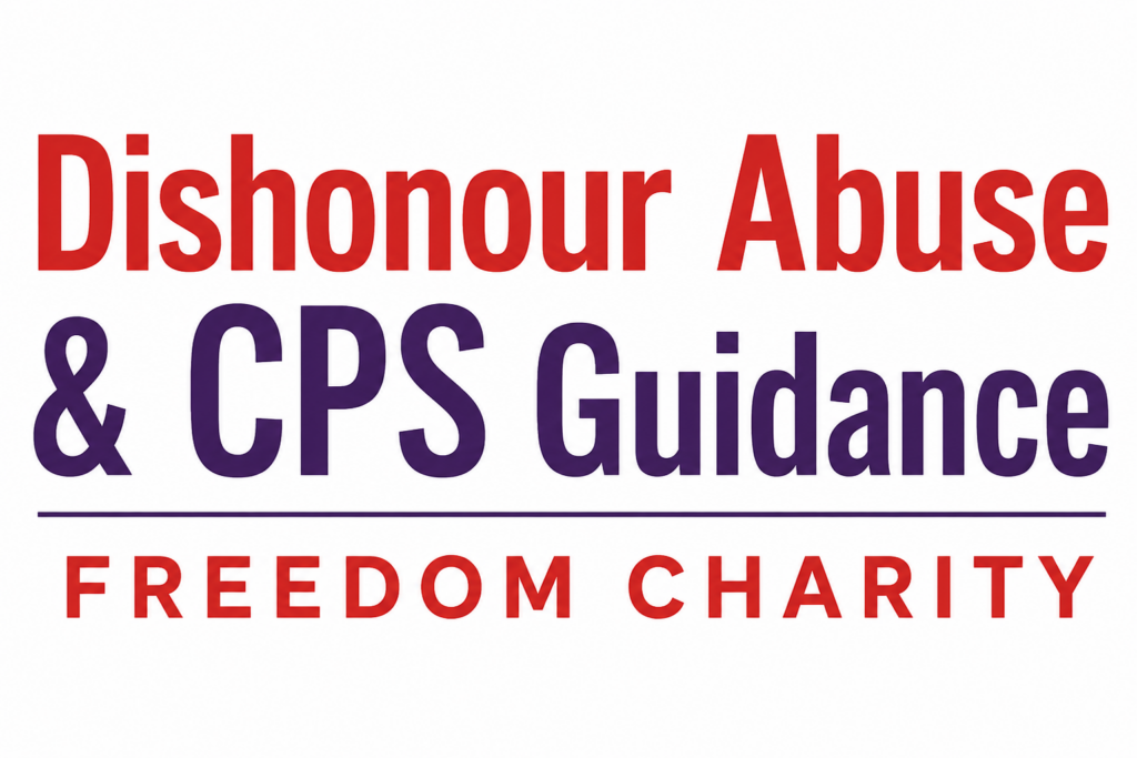 Honour Abuse Training for Professionals