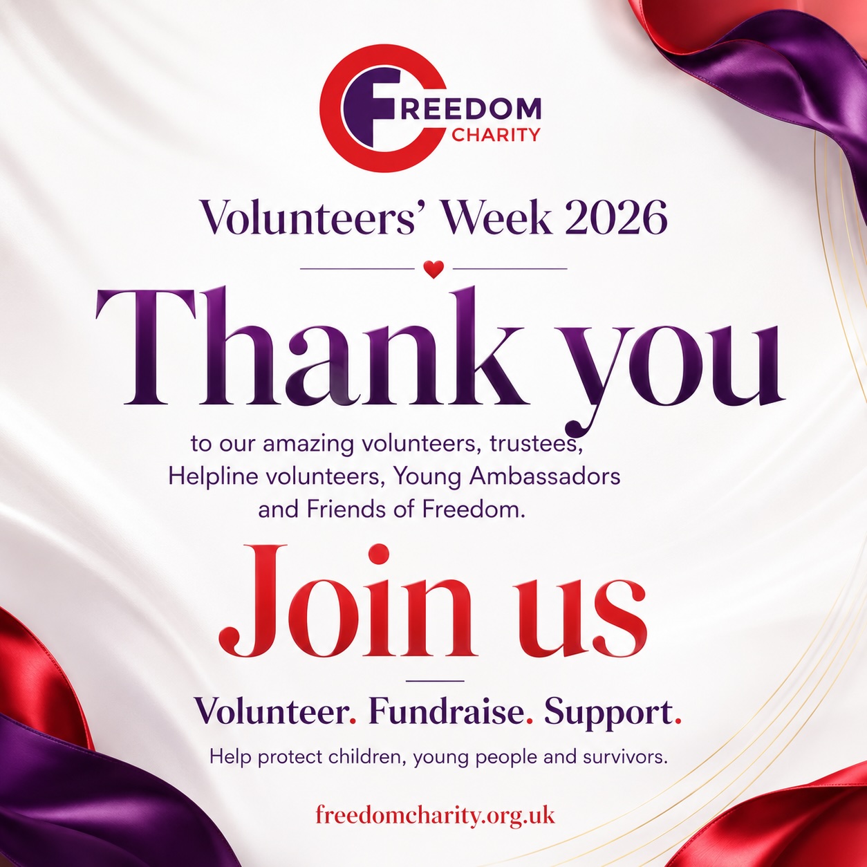 Volunteer with Freedom Charity