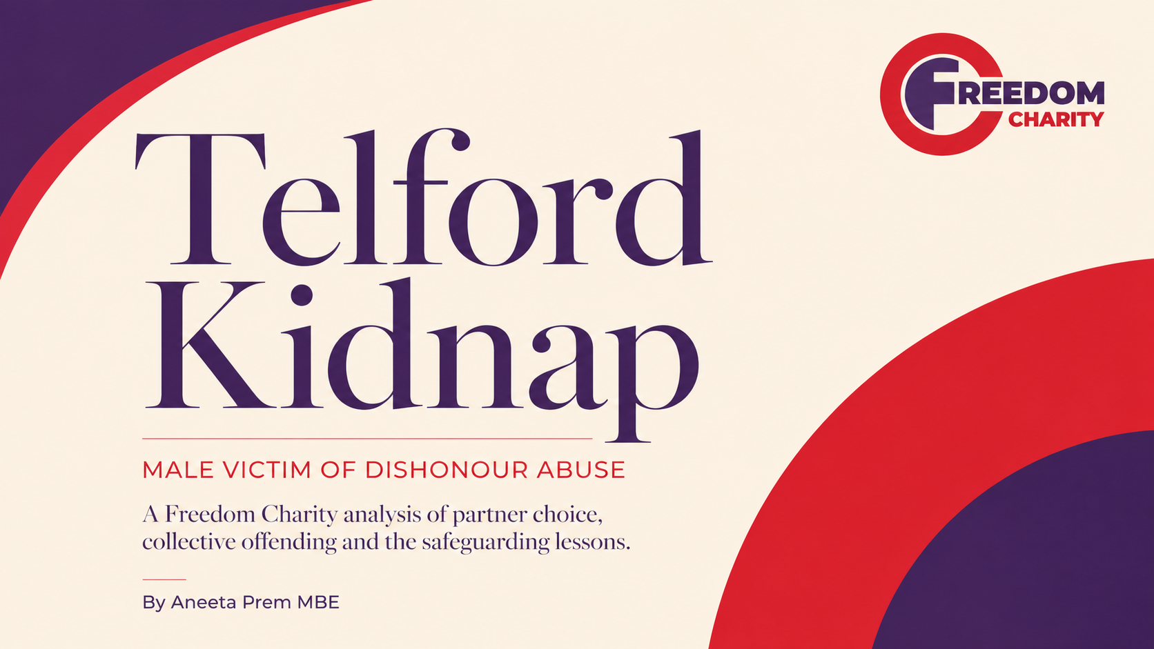 Telford kidnap dishonour abuse