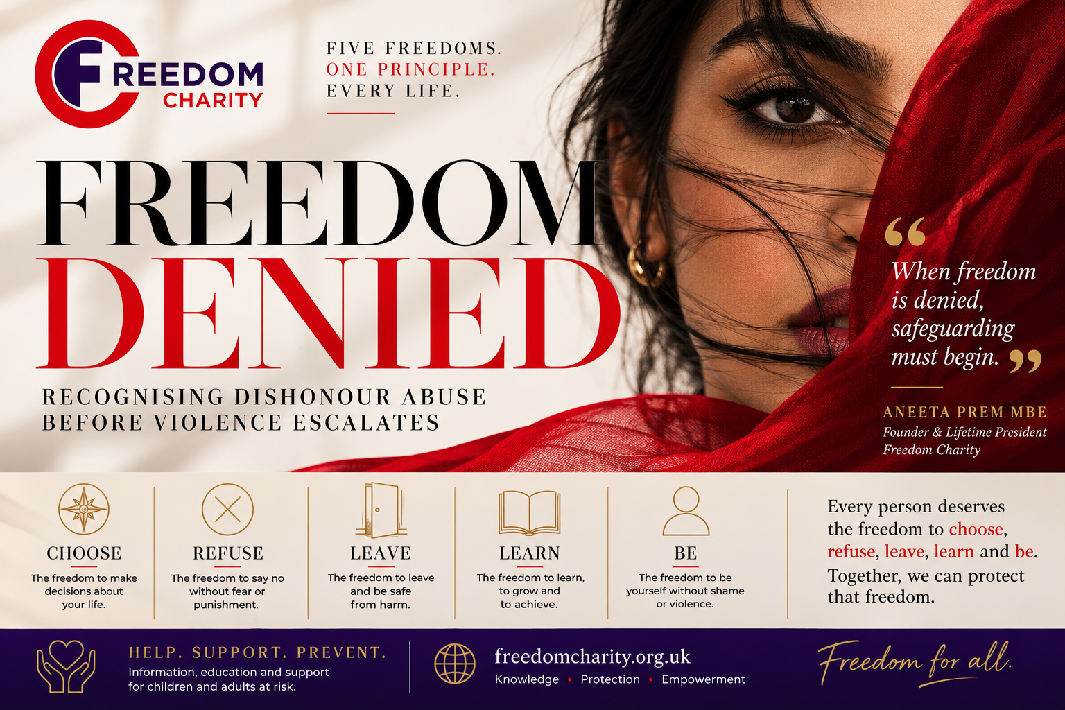 Dishonour Abuse Freedom Denied